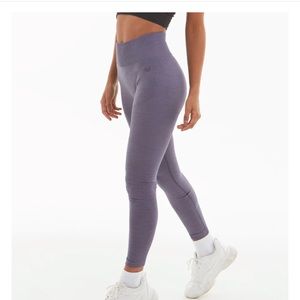 Lazuli Label Seamless Ribbed leggings - Mauve